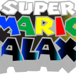 Super Mario Galaxy Logo Vector