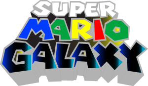 Super Mario Galaxy Logo Vector