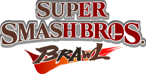 Super Smash Bros Brawl Logo Vector