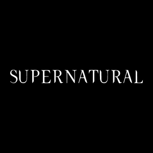 Supernatural White Logo Vector