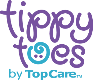 Tippy Toes by TopCare Logo Vector