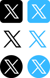 Twitter X Pack Logo Vector