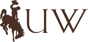 UW The University of Wyoming Logo Vector