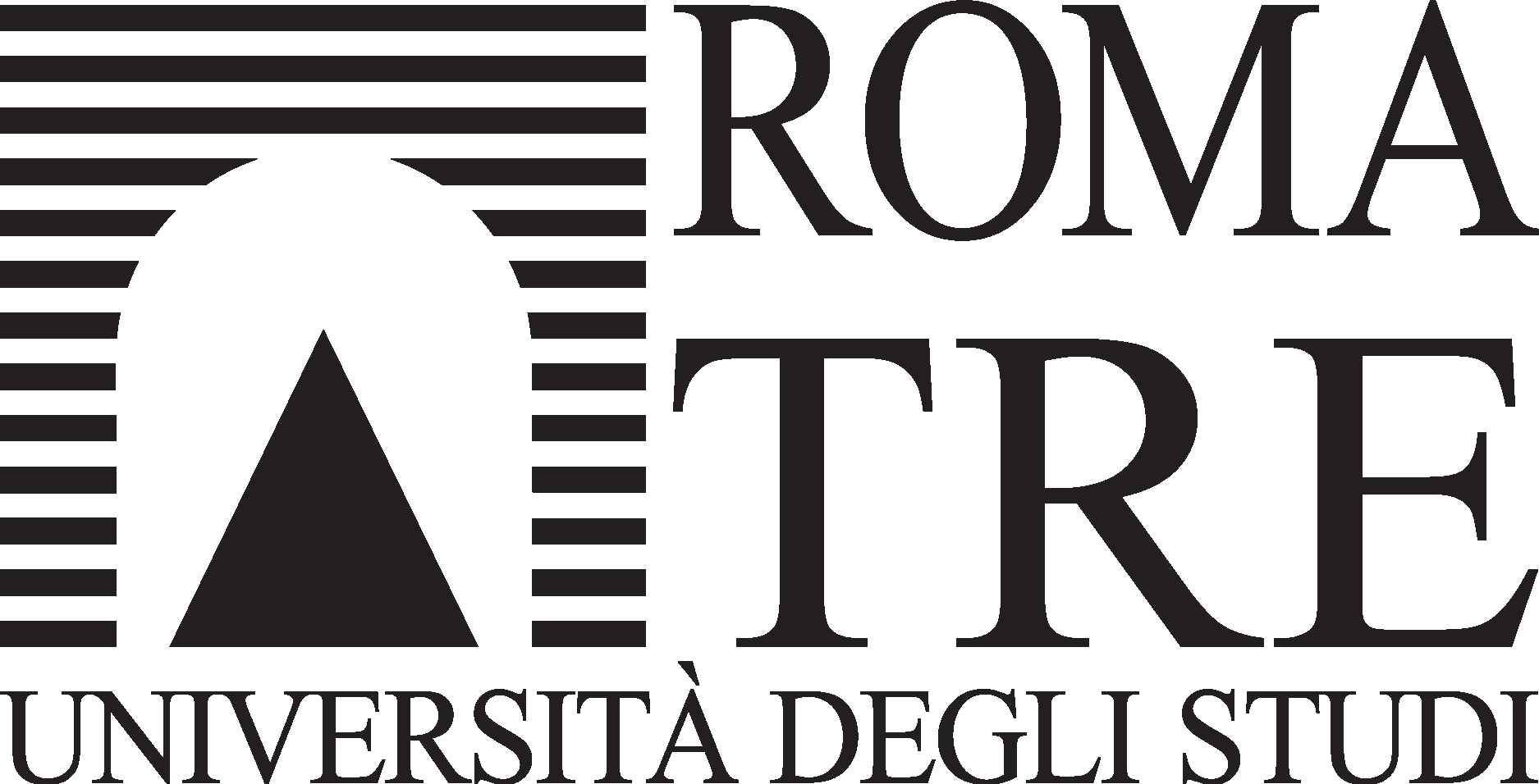 Universita roma. Университет Рим III. Tre логотип. Третий Рим лого.