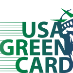 Usa Green Card Green Card Experts Usa Visa Lottery Logo Vector