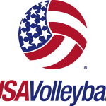 Usa Volleyball Logo Vector