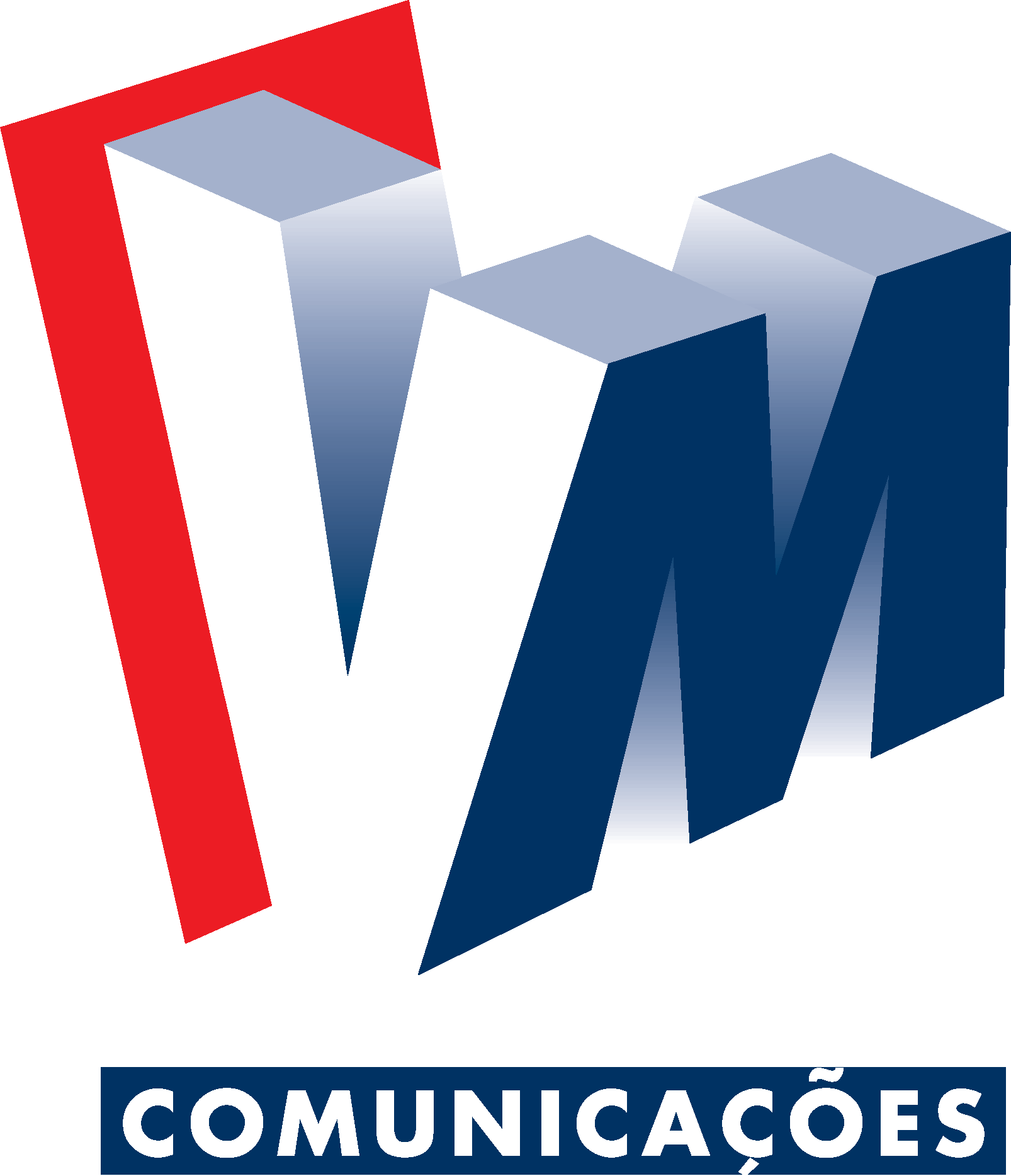 Letters MV or VM Logo
