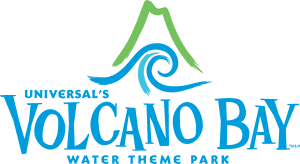 Volcano Bay Logo Vector