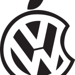 Volkswagen Apple Logo Vector