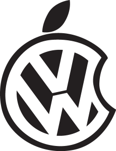 Volkswagen Apple Logo Vector