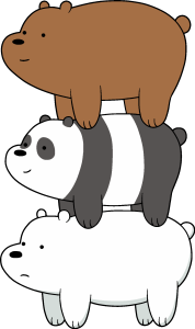 We Bare Bears Logo Vector