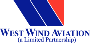 West Wind Aviation Logo Vector