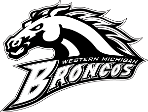 Western Michigan Broncos Logo Vector