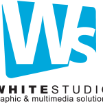 White Studio Logo Vector