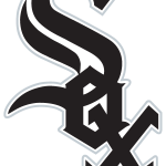 White and Black Sox Logo Vector