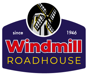 Windmill Roadhouse Logo Vector