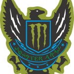 monster Army Logo Vector