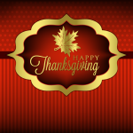 thanksgiving background maple leaf Logo Vector