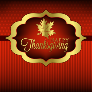 thanksgiving background maple leaf Logo Vector