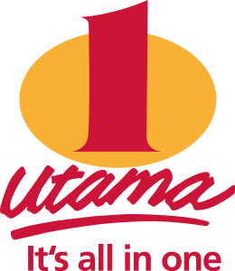 1 Utama Logo Vector