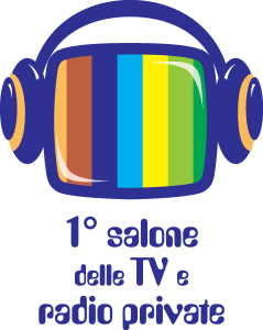1 salone delle TV e radio private Logo Vector