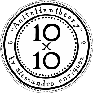 10X10 An Italian Theory Logo Vector