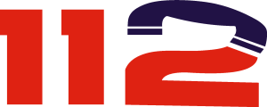 112 Acil Servis Logo Vector