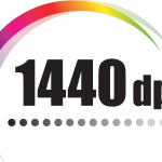 1440 dpi Logo Vector