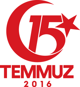 15 Temmuz Demokrasi ve Milli Birlik Günü Logo Vector