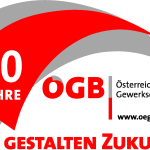 60 Jahre ÖGB Österreichischer Gewerkschaftsbund Logo Vector