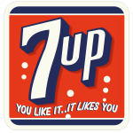 7up Vintage Logo Vector