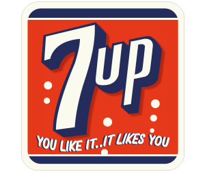 7up Vintage Logo Vector