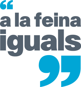 A La Feina Iguals Logo Vector