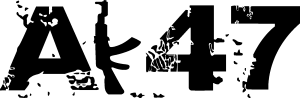 AK 47 Logo Vector