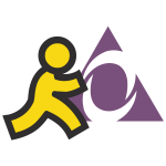 AOL Instant Messenger Logo Vector