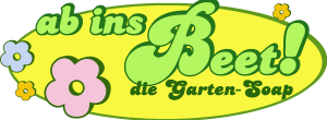 Ab ins Beet   Die Garten Soap Logo Vector