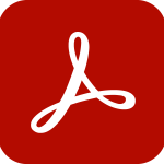 Adobe Acrobat Reader Logo Vector