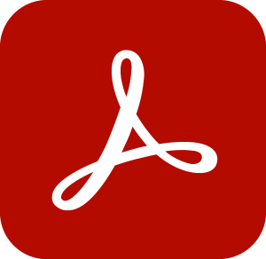 Adobe Acrobat Reader Logo Vector