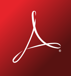 Adobe Reader Logo Vector