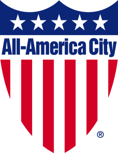 All America City Logo Vector
