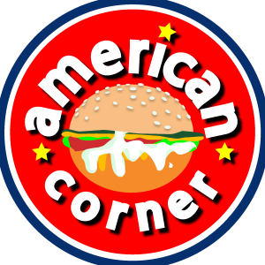 American Corner Burguer Logo Vector