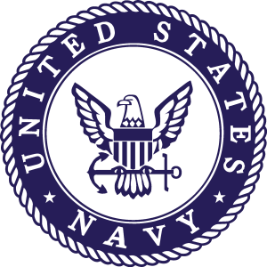 American Navy Coat Of Arms Logo Vector