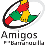 Amigos por Barranquilla Logo Vector