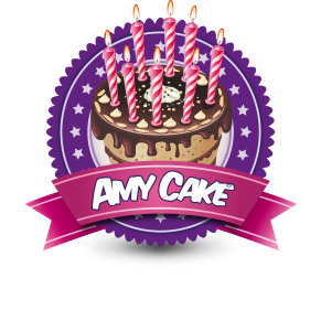 Amy Cake Logo Vector