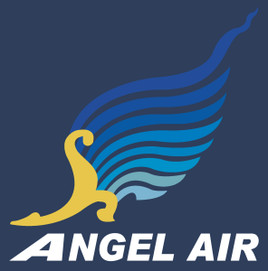 Angel Airlines Logo Vector