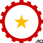 .Ao (Angola) Logo Vector