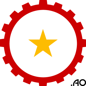 .Ao (Angola) Logo Vector