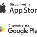 App Store and Google Play icons Logo Vector