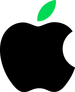 Apple Carbon Neutral Logo Vector