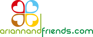 Arianna&Friends   Love Tuscany Logo Vector